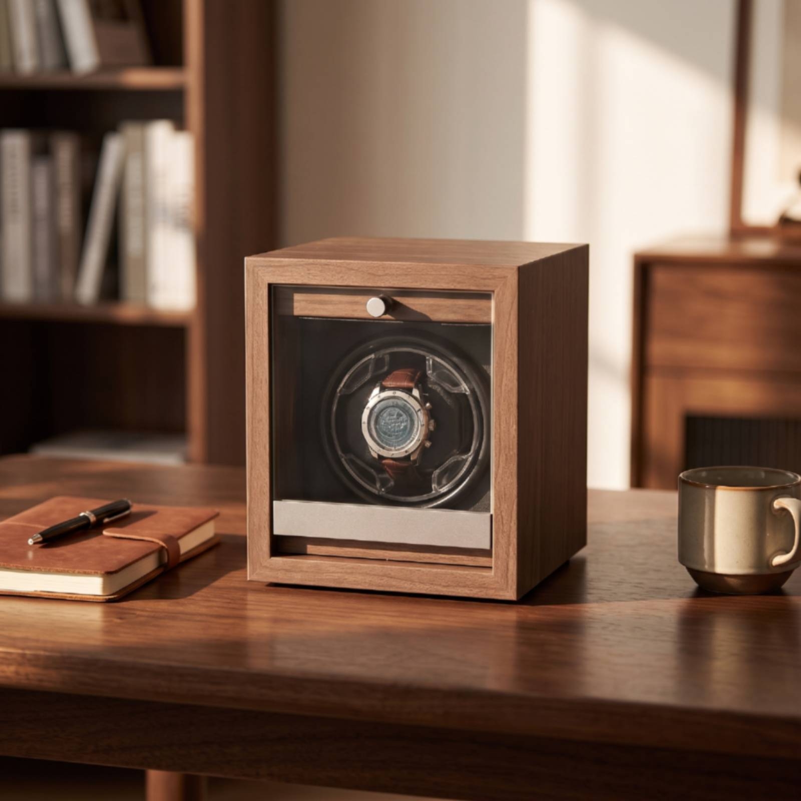 Estojo Automático para Relógio - Watch Winder Single avaliação e preço