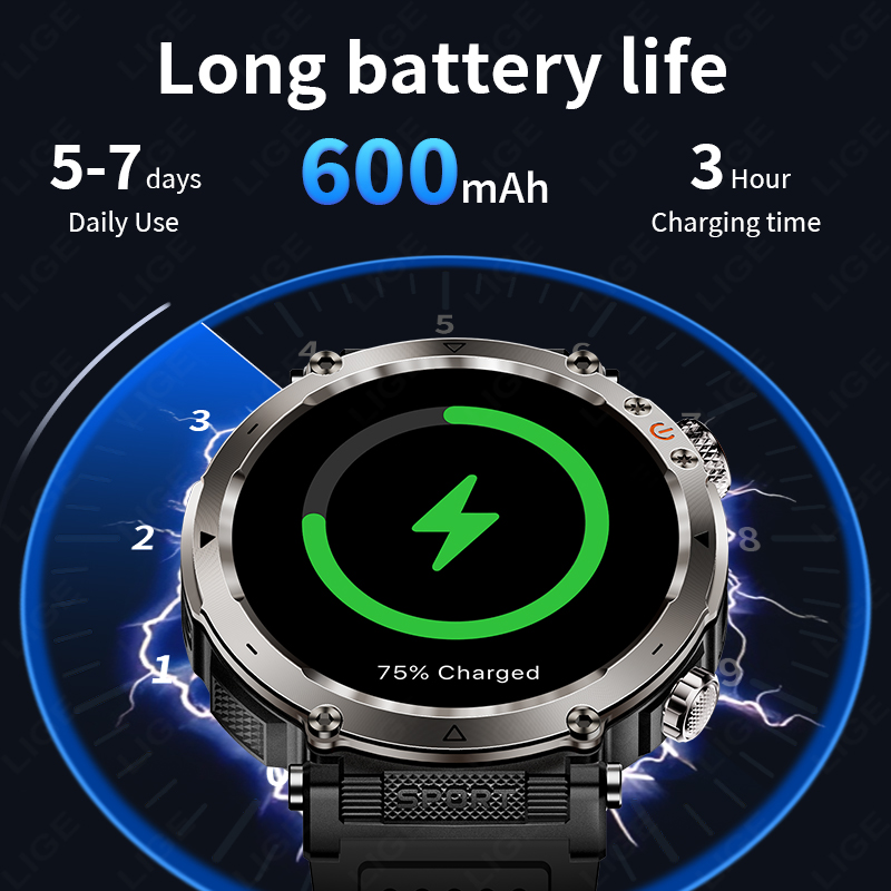 Novo Relógio Inteligente Milit - Smartwatch Watches Smart avaliação e preço