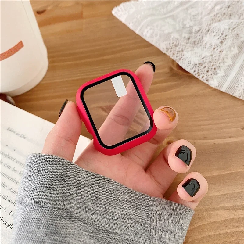 3 pacote de vidro + capa para  - Smartwatch Watches For Girls avaliação e preço