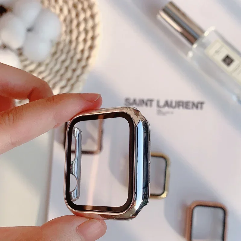 Vidro + capa para apple watch  - Smartwatch Watches For Girls avaliação e preço