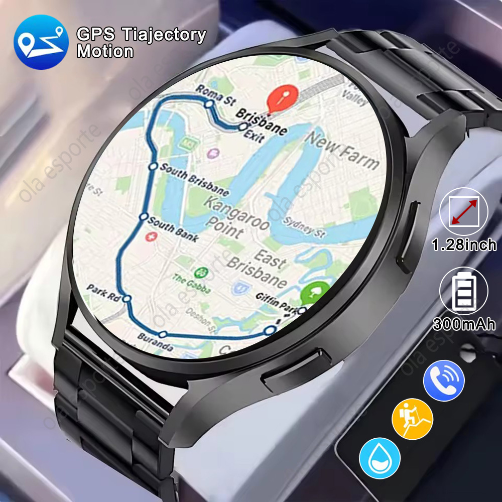 Relógio inteligente com tela h - Smartwatch Health Watches For Men avaliação e preço