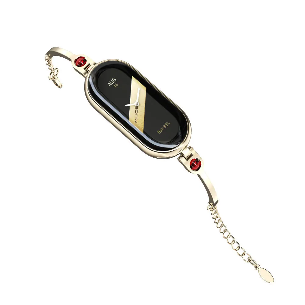 Pulseira de substituição de aç - Smartwatch Watches For Girls avaliação e preço