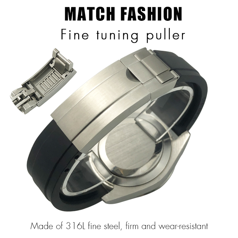 Pulseira de borracha 18mm 20mm - Rolex Watch Submariner avaliação e preço