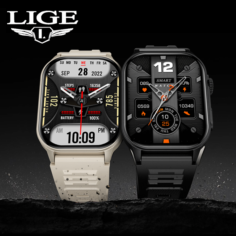 LIGE Relógio Inteligente para  - Smartwatch Latest Watches For Men avaliação e preço