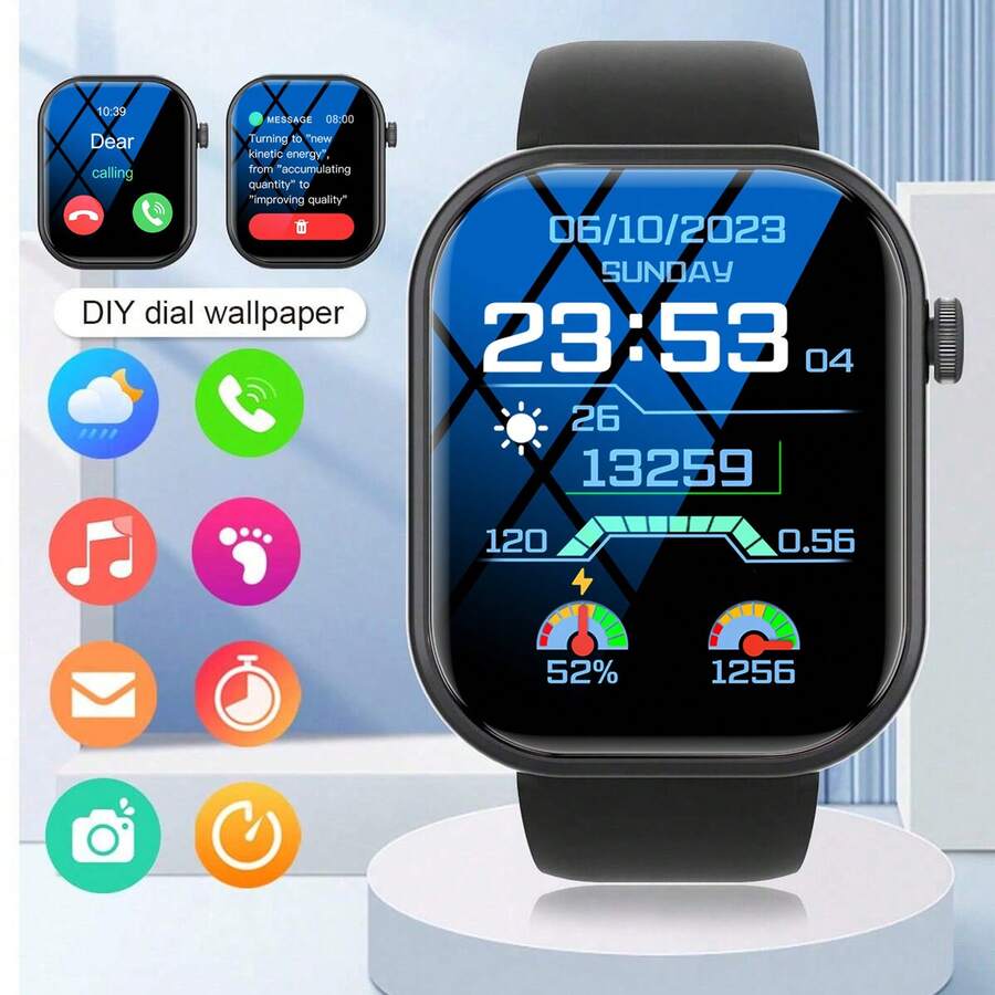 Relógio Inteligente, Chamadas  - Smartwatch Watches Digital avaliação e preço